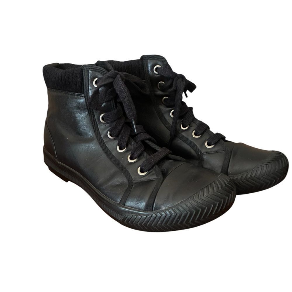 Helix Black High-Top Sneakers Men’s Size 9